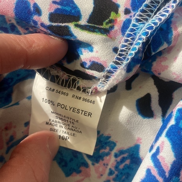 Colourful Abstract Button Up Shirt - Picture 11 of 12